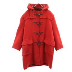 美品 グローバーオール ダッフルコート ELIZA レッド 英国製 水牛