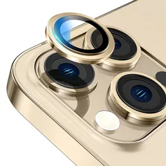 【6枚セット】ELYBYYLE for iPhone14 pro カメラフィルム 2023冬 iPhone14 pro max用カメラフィルム レンズ保護カバー 薄型 強化ガラス 耐衝撃 独立型 黒縁取り 露出オーバー防止 アルミ合金 アイフォン 14プロ マ