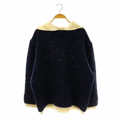 新品 THE SHISHIKUI シシクイ Ccc ネイビー カシミアニット 新品 THE SHISHIKUI シシクイ Ccc ネイビー カシミアニット
