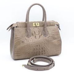 JRA公認 【美品】GARBO クロコダイル ホワイトハンドバッグ - メルカリ