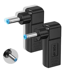 新品 RuiMi タイプC USB-C 変換アダプター 入力 DC 4.5×3.0mm DC HP 専用 PD急速充電 高速データ転送 高耐久 P 4530HPプラグ(2個)