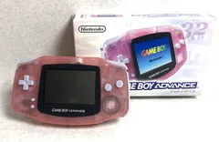 【DH1049】任天堂 ゲームボーイアドバンス ミルキーピンク 本体 AGB-001 ニンテンドー