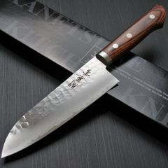 【関兼常】 包丁 三徳 165mm V金1号 槌目 ステンレス 送料無料 ギフトラッピング対応 kc-942