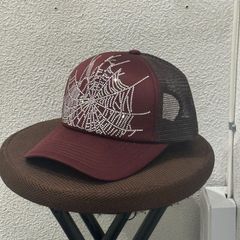 SP5DER　スパイダー　メッシュキャップ　帽子　SIZE　FREE　【表参道t】