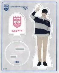 【中古】アクリルスタンド・アクリルパネル スビン アクリルスタンド 「TOMORROW X TOGETHER CAFE」