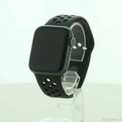 〔中古品〕 Apple Watch SE 第1世代 Nike GPS 40mm スペースグレイアルミニウムケース アンスラサイト／ブラックNikeスポーツバンド【262】