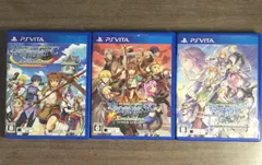 日本ファルコム PS VITA 英雄伝説 空の軌跡 シリーズ FC SC the3rd PlayStation ゲームソフト 3本セット