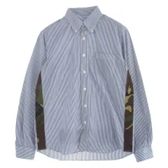 SOPHNET ソフネット ボタンダウンシャツ ナンバープリント サイズL SOPHNET（ ソフネット）中古・古着オンライン通販 | Kindal