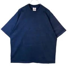 USA製プロクラブPro Club半袖Tシャツ無地ネイビー紺コットンシンプルheavyweightヘビーウェイトvintageヴィンテージ41118
