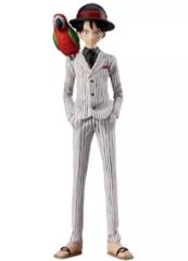 [중고] 식완 트레이딩 피겨 원숭이 D 루피 [초원피스 스타일링 SUIT & DRESS STYLE 1]