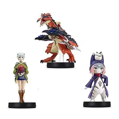 モンスターハンターストーリーズ2 アミーボ3種セット 破滅レウス ＋ エナ ＋ ツキノ