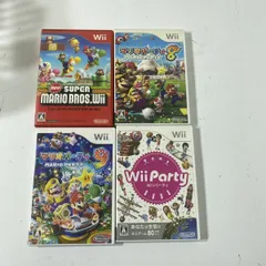 読込確認済み Wii マリオパーティ 8 9 スーパーマリオブラザーズ ソフト 等 4点まとめて【送料無料】 AAL0402S3536/0420