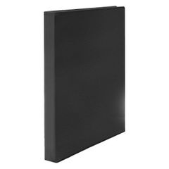 （まとめ買い）コレクト クリアブック プレミアム リングバインダー A4 4穴 黒 S-44V-BK 【3冊セット】