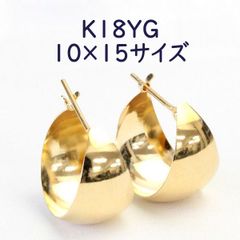 新品未開封⭐︎Caratキャラット K18中折れ式ダイヤフープピアス 10