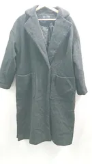 ◇ ⊇ AMERICAN HOLIC アメリカン ホリック 長袖 コート サイズM ブラック レディース E  【1504240014135】