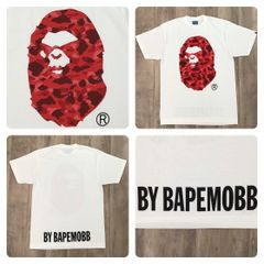 ★新品★ BAPE MOBB限定 MAD FACE Tシャツ Lサイズ Pharrell camo a bathing ape エイプ ベイプ アベイシングエイプ 迷彩 NIGO