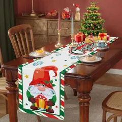 WEALLIN テーブルランナー クリスマス 180＊35cm クリスマス テー