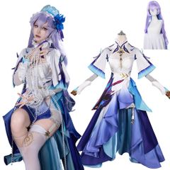 鳴潮 カンタレラ コスプレ衣装 『耳飾り、髪飾り、指輪、靴 、ウイッグ付き』 フルセット 人気キャラ 同人服 アクセサリー cosplay 仮装 ステージ服 ハロウィン クリスマス プレゼント 男女兼用 ロールプレイ