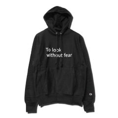 日本未発売 チャンピオン X モマ X ヴォルフガング・ティルマンス リバースウィーブ パーカー / CHAMPION X MoMA X WOLFGANG TILLMANS REVERSE WEAVE HOODIE [BLACK]
