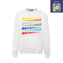 Balenciaga パリセーガ ロゴプリント スウェットシャツ [本日特価|新品未使用品]-WT0輸入-XV32