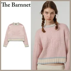 the Barnnet ニット ケーブル ボーダー 韓国 バーネット セーター