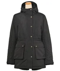 ロッソスタイルラボ ROJ-988 ブラック（レディースS・M・Lサイズ）キルティングモッズコート【秋冬用】