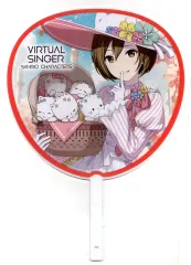 【中古】うちわ・扇子 MEIKO(VIRTUAL SINGER)×ニャニィニュニェニョン うちわ 「セガ ラッキーくじ プロジェクトセカイ カラフルステージ! feat. 初音ミク×サンリオキャラクターズ」 E賞