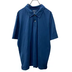 Dickies 半袖 ポロシャツ XL ブルー ディッキーズ ビッグサイズ ワーク 古着卸 アメリカ仕入 a704-5420