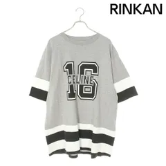 【人気】セリーヌ バイエディスリマン ルーズフィット ロゴ Tシャツ XL相当 ルーズフィットロゴプリントTシャツ 21SS | CELINE by Hedi Slimane