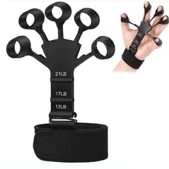 フィンガートレーナー 指トレーニング 握力の逆を鍛える 3段階負荷 リハビリ 筋力 筋トレ ハンドグリップ[定形外郵便、送料無料]mer002