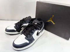 s25t-0811y【中古】【未使用】NIKE AIR JORDAN 1 LOW GS Dark Teal　ナイキ　エアジョーダン 1 ロー　ダークティール　スニーカー　553560-411　24.5