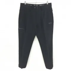 オークリー パンツ 黒 ストレッチ ティー装着可 HYDROLIX メンズ 34 ゴルフウェア 2023年モデル Oakley