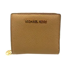 美品◆MICHAEL KORS マイケルコース 二つ折り財布 レザーウォレット ジェットセットトラベル レディース