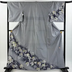 D799 訪問着　胡蝶蘭　刺繍　落款　正絹　着物　袷　極美品 2025年最新】胡蝶蘭 訪問着の人気アイテム - メルカリ