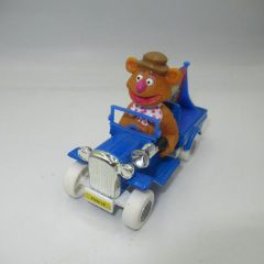 1979 Vintage Muppet Show Jim Henson Corgi Diecast Car Miniature Car Fozzie Bear Figure Doll Plush Toy Sesame Street