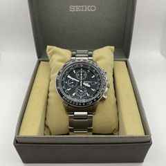 （T155）希少 良品 稼動品 SEIKO セイコー PROSPEX プロスペックス フライトマスター SOLAR パイロット クロノグラフ SSC009P1 V172-0AC0 人気 時計 メンズ ユニセックス