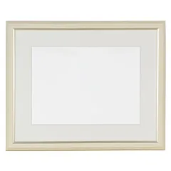 F10肉筆水彩日本画『白富士』高級木製額縁付属外寸約713×638mm