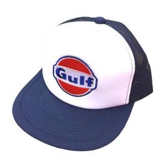 アメリカンレーシング メッシュキャップ Gulf（NAVY） / EC-06-gulf ガルフ オイル ファッション アメリカン雑貨 アメカジ 帽子 ハット