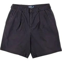 RalphLaurenリネンブラックTYLER SHORT デッドストックW36 RalphLaurenリネンブラックTYLER SHORT デッドストックW36 RalphLauren