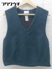◇ KBF ケービーエフ URBAN RESEARCH サイドジップ ニット ノースリーブ サイズONE グリーン系 レディース  【1002800464517】のサムネイル