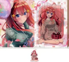【中古】グッズセット 中野五月 Aクリアファイル＆ステッカーセット 「一番くじ 五等分の花嫁* ～あなたと過ごす、特別な日～」 M賞
