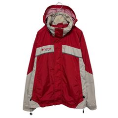 mont-bell フィッシャーマンジャケット XL ホワイト/レッド - メルカリ