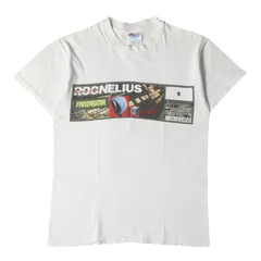 A BATHING APE ア ベイシング エイプ Tシャツ サイズ:YOUTH L(メンズS位) グラフィック プリント クルーネック Tシャツ Hanesボディ 90s ホワイト 白 トップス カットソー 半袖 アーカイブ ストリート ブランド 裏原のサムネイル