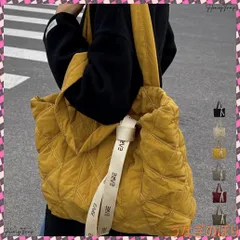 キルティングバッグ トートバッグ 大容量 レディース 菱格鞄 ナイロンバッグ 大人可愛い 軽量肩掛けバッグ ボリュームかばん a4 ママバッグ 通勤通学 韓国風鞄 軽いスクエアバッグ 大きめバッグ 無地 おしゃれトート旅行