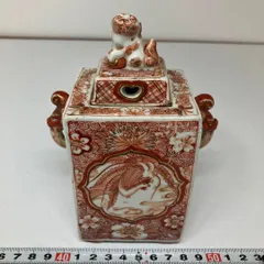 九谷焼シーサー、ツボセット 九谷焼シーサー、ツボセット 九谷焼シーサー、ツボセット