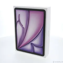 〔未使用品〕 未使用品 iPad Air 11インチ 第6世代 128GB パープル MUWF3J／A Wi-Fi【349】