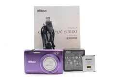 Nikon ニコン COOLPIX S3100 紫色　 コンデジ デジカメ Amazon | NikonデジタルカメラCOOLPIX S3100 ファインパープル