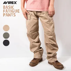 AVIREX アヴィレックス アビレックス カーゴパンツ ベーシック ファティーグパンツ BASIC FATIGUE PANTS メンズ