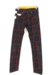 ディオールオム Dior HOMME 17SS ステッチワークデニムパンツ メンズ US:28-29