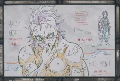 【中古】ポストカード 不死川玄弥＆竈門炭治郎 ポストカード 「ワールドツアー上映 鬼滅の刃 上弦集結、そして刀鍛冶の里へ×ufotable DINING 後半」 お楽しみくじ Wチャンス賞 おすそ分け景品